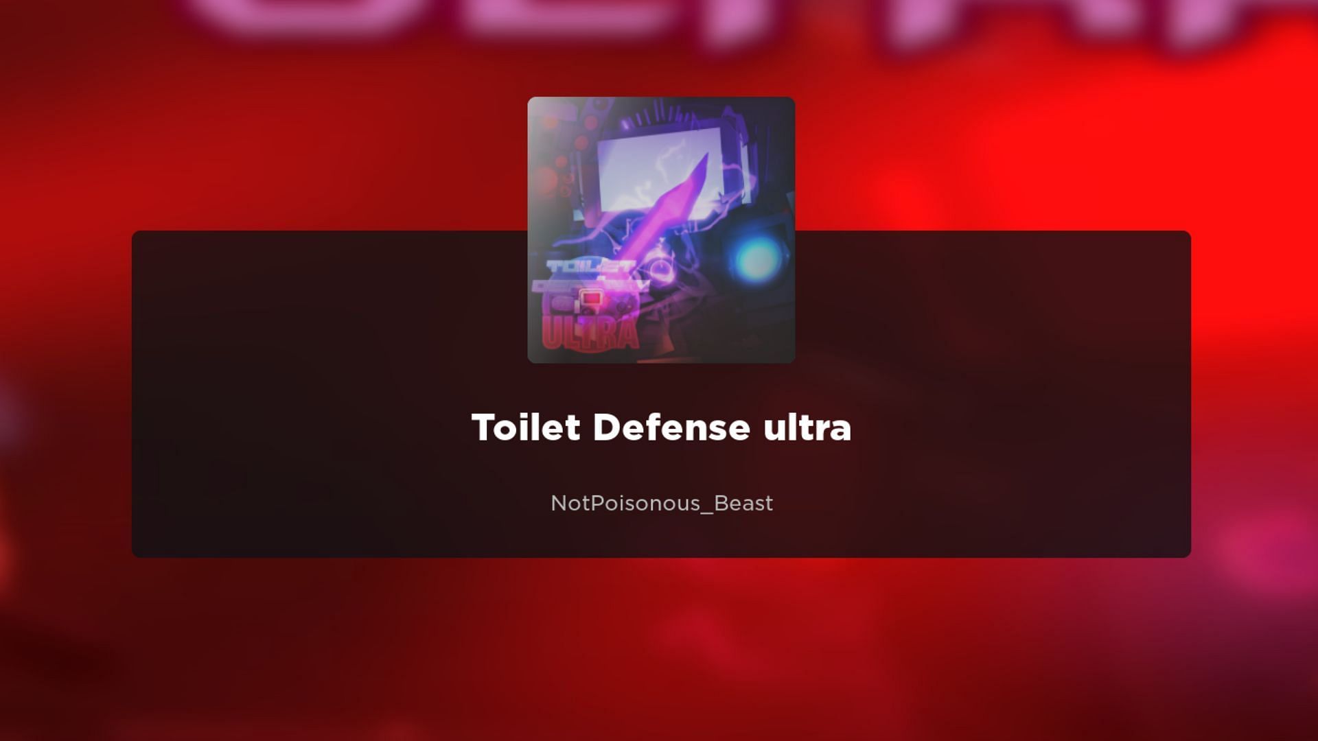 Toilet Defense Ultra Codes