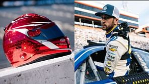 What do Chase Elliott's helmet stars at the Martinsville Cup race signify? Understanding their meaning