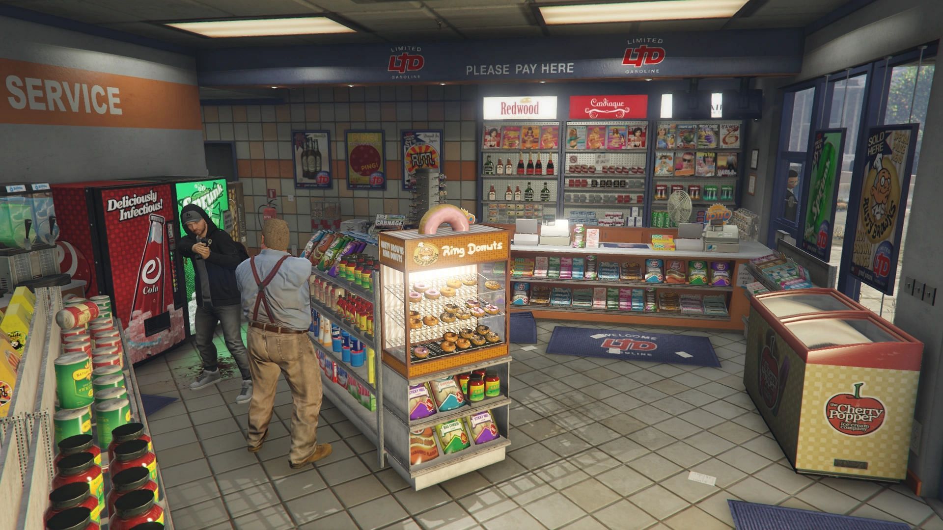 Looting stores is one of the best ways to earn money in GTA Online (Image via Kiwismurf/GTA Wiki)