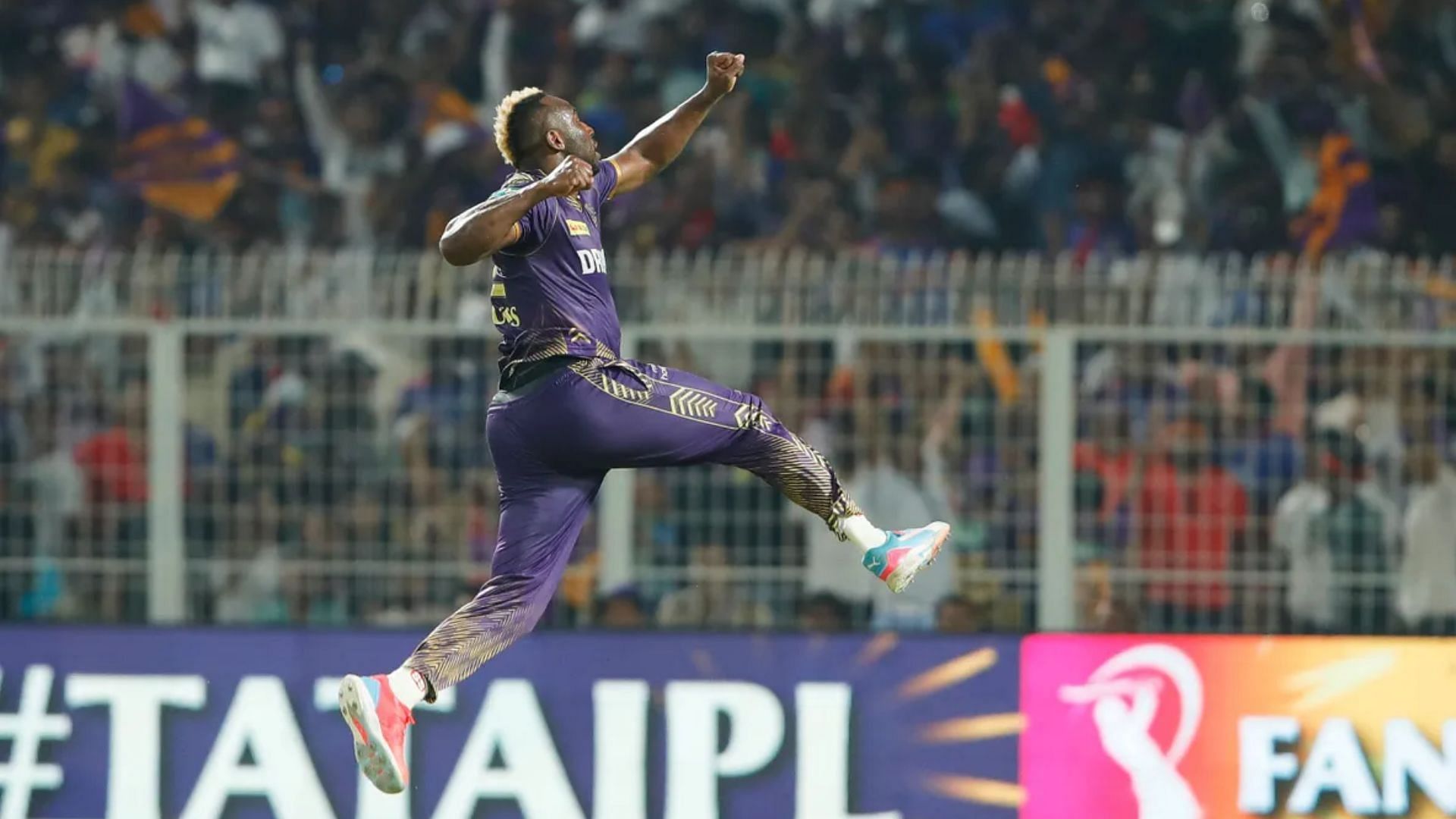 Andre Russell starred with 3/25 to get KKR a thrilling win