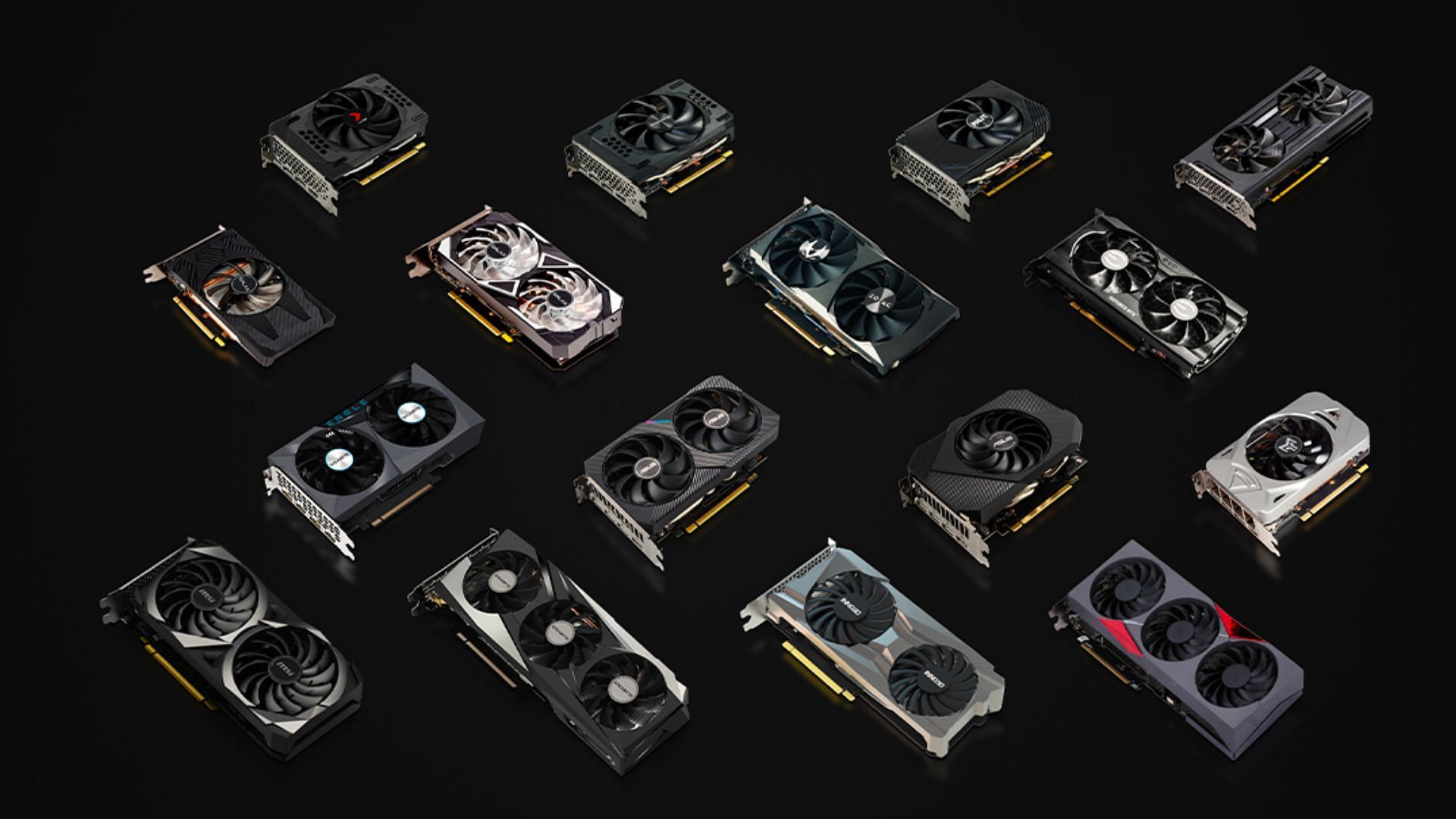 Multiple RTX 3050 graphics cards are available in the market (Image via Nvidia)