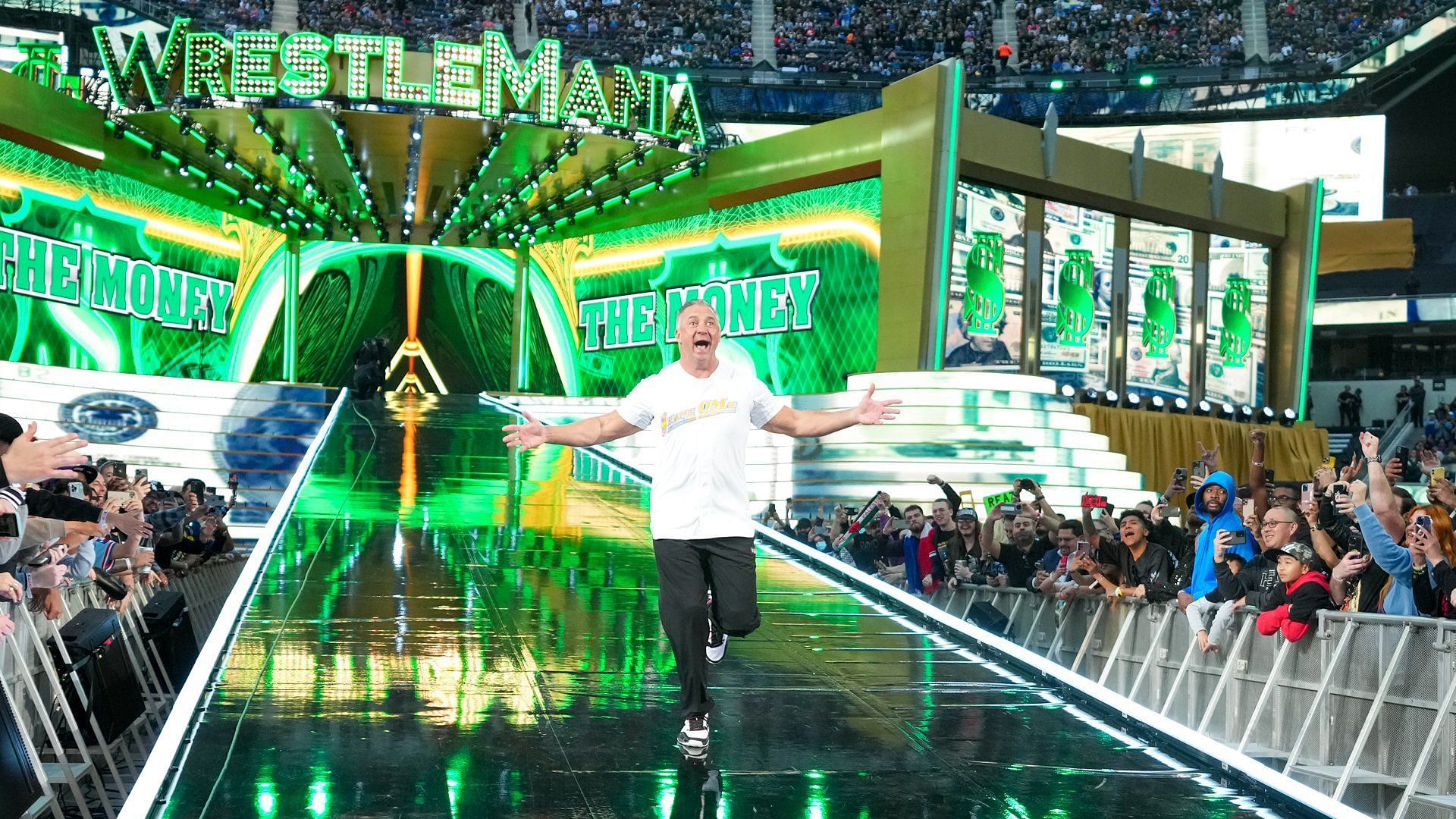 Shane McMahon arrives at WWE WrestleMania 39