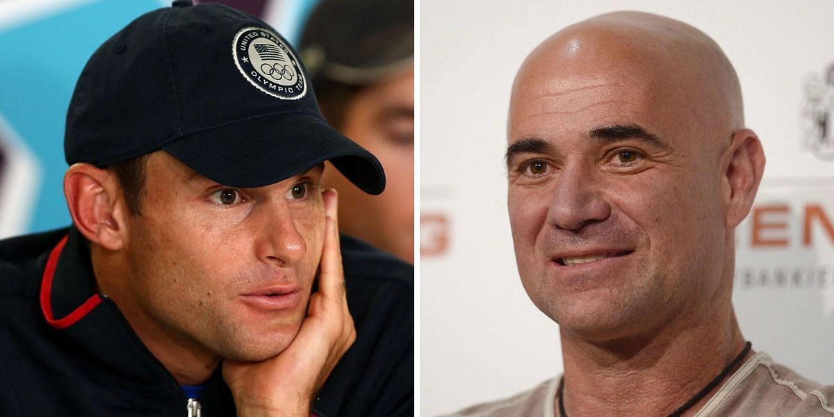 Andy Roddick on facing Andre Agassi for the first time at Miami Open 2000