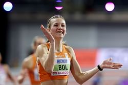 In Pictures: Femke Bol training along with the Dutch team before the World Athletics Relays 2024