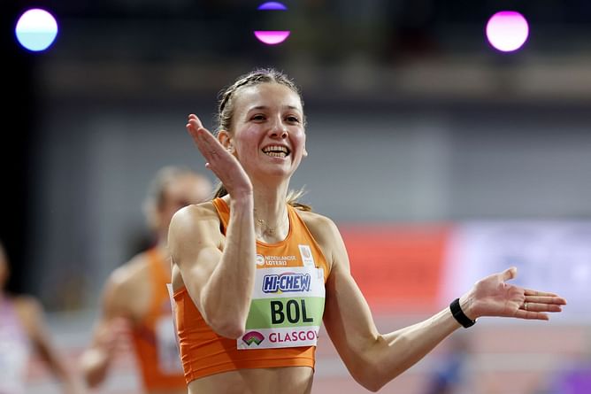 In Pictures: Femke Bol training along with the Dutch team before the World Athletics Relays 2024