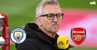 "They're gradually improving" - Gary Lineker predicts who will win the PL title between Arsenal and Manchester City