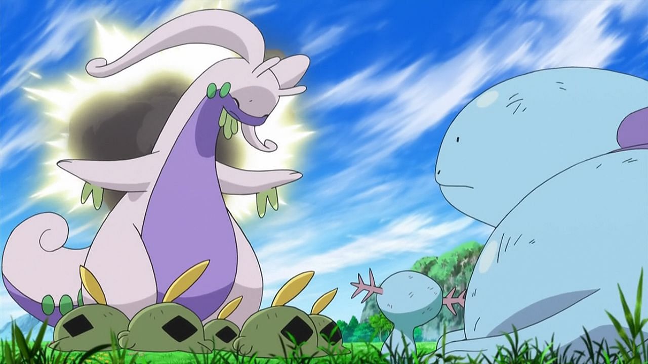 Ash&#039;s Goodra underwent some of the strongest character development in Pokemon XY, with this episode being one of its best (Image via The Pokemon Company)