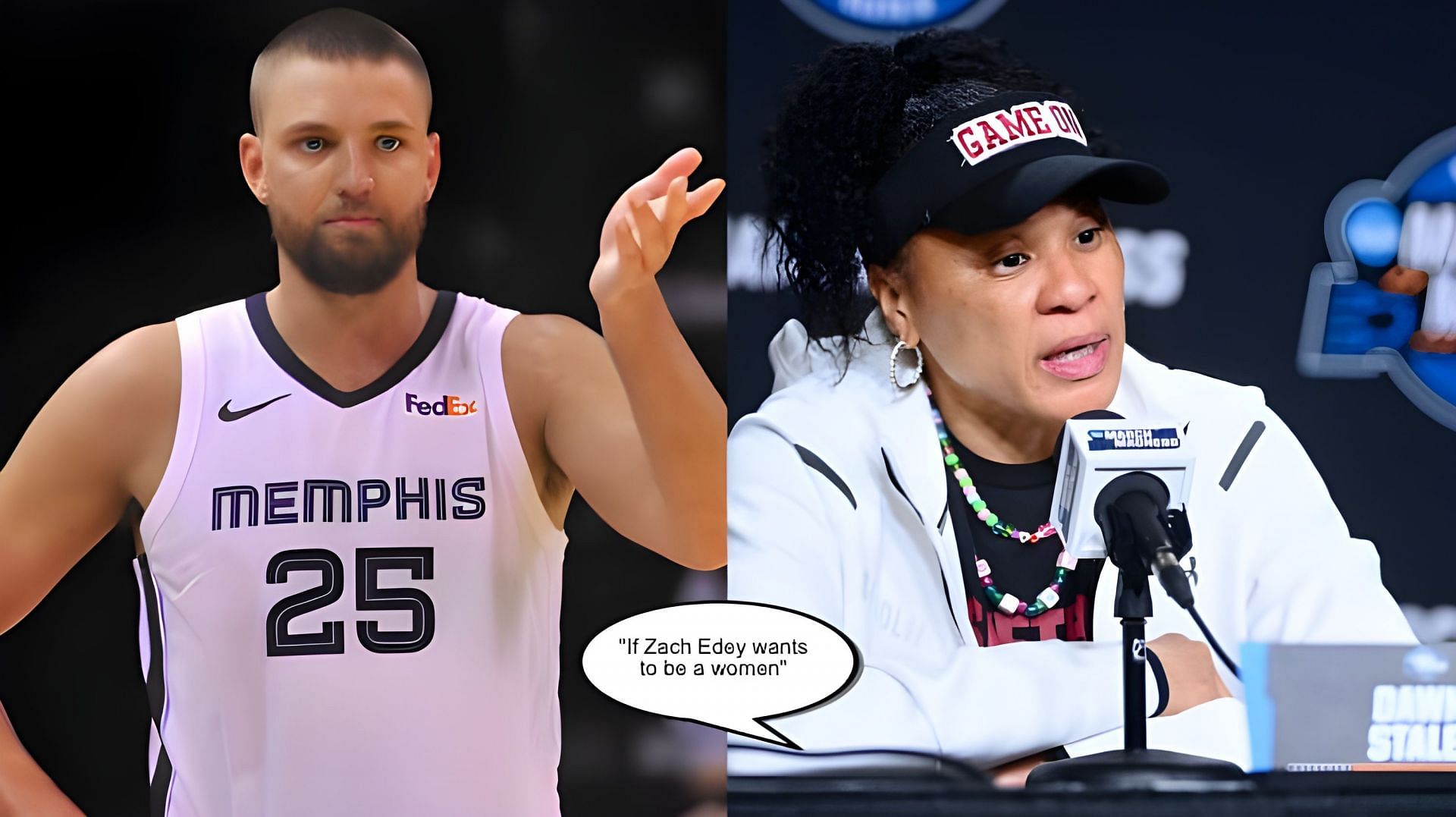 Chandler Parsons challenged Dawn Staley