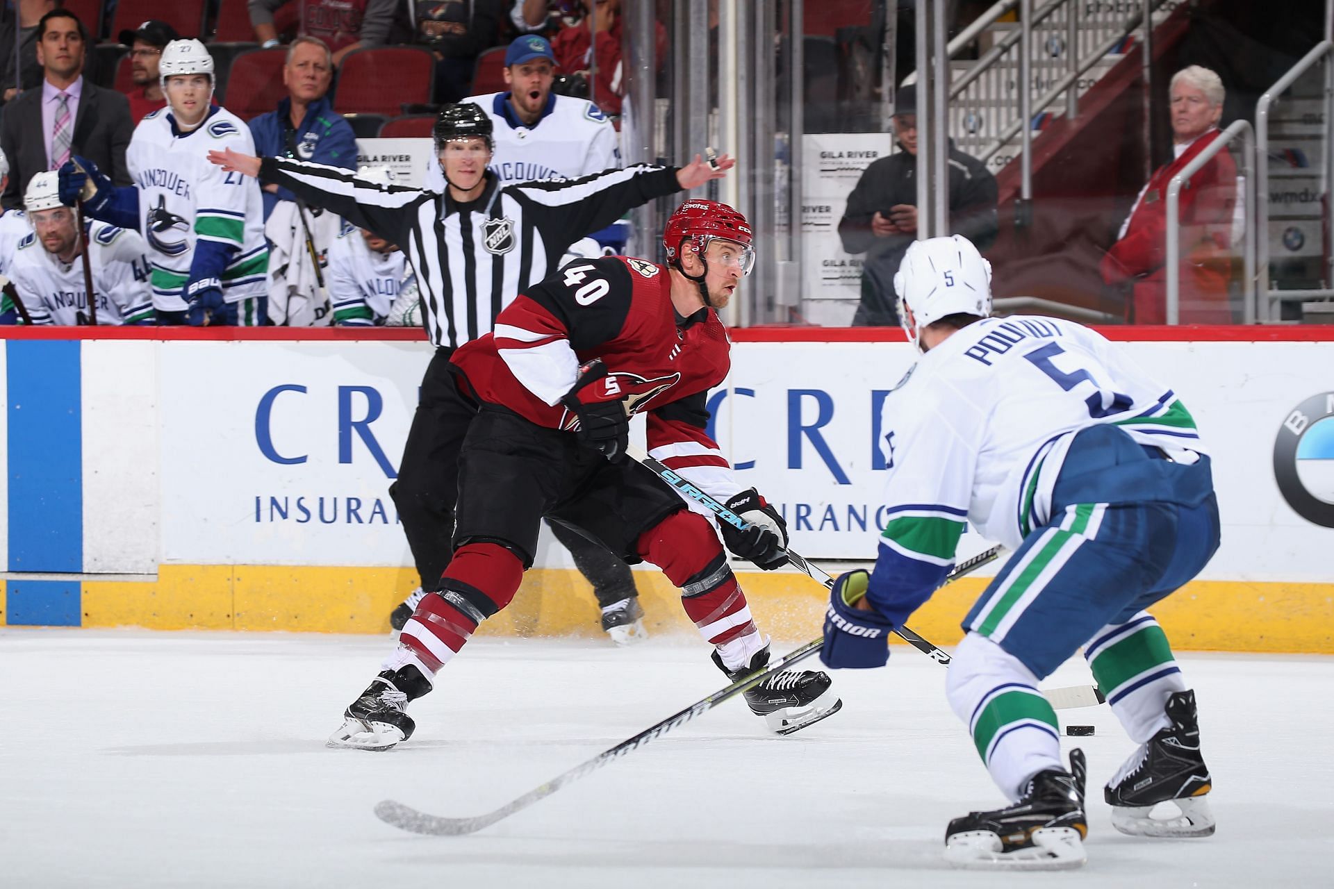 Vancouver Canucks v Arizona Coyotes