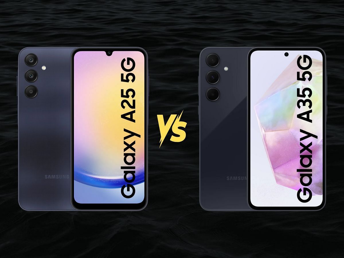 Samsung Galaxy A25 vs Samsung Galaxy A35