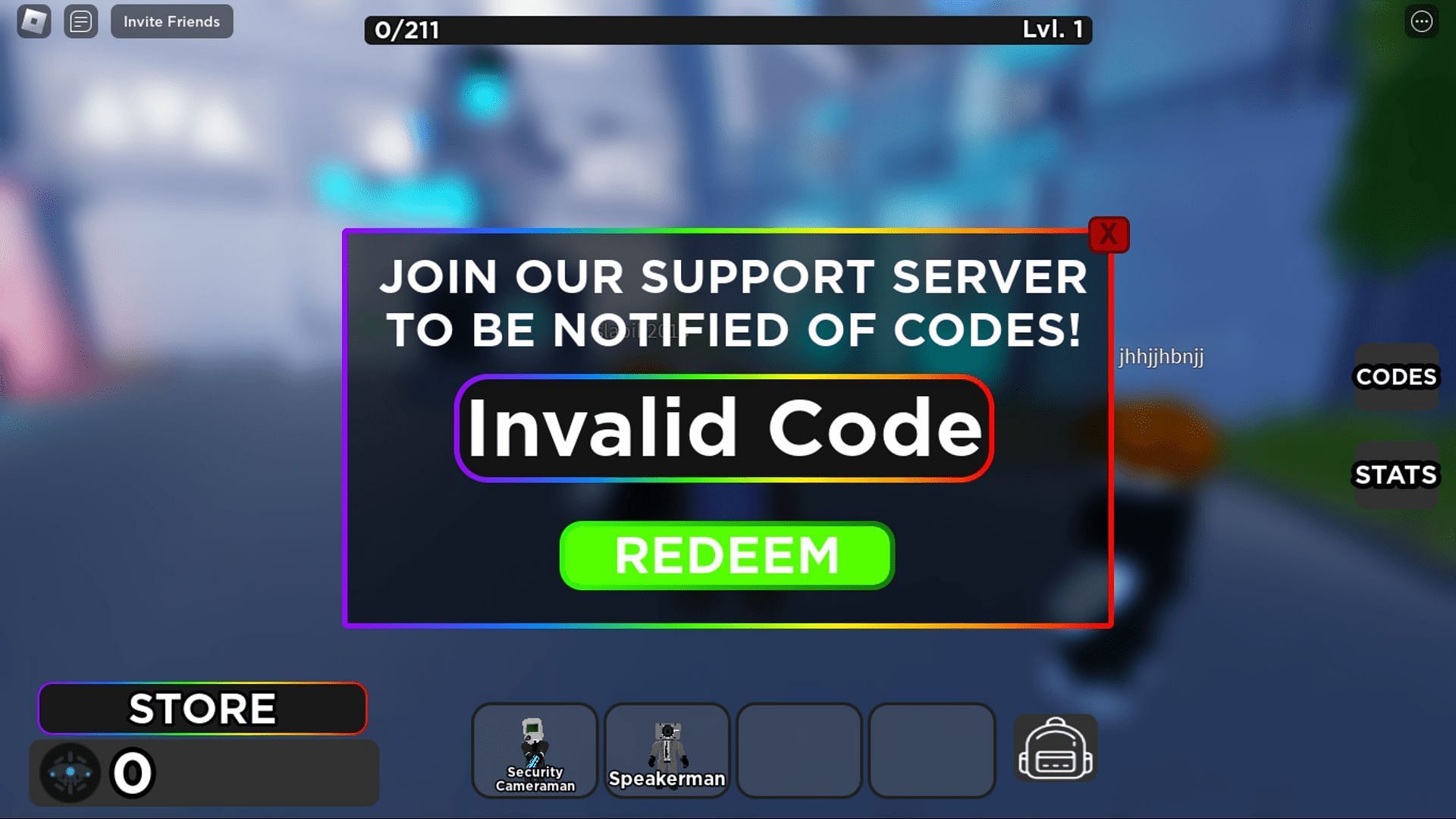 Troubleshoot codes in Bathroom Tower Defense with ease (Image via Roblox)