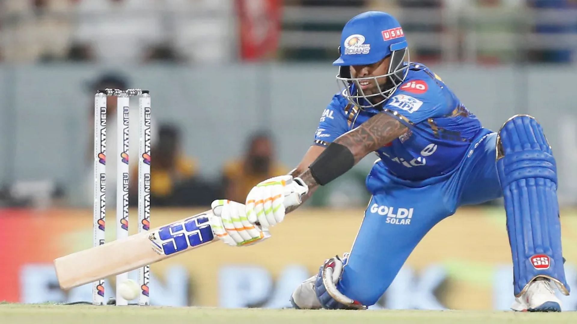 Suryakumar Yadav in action