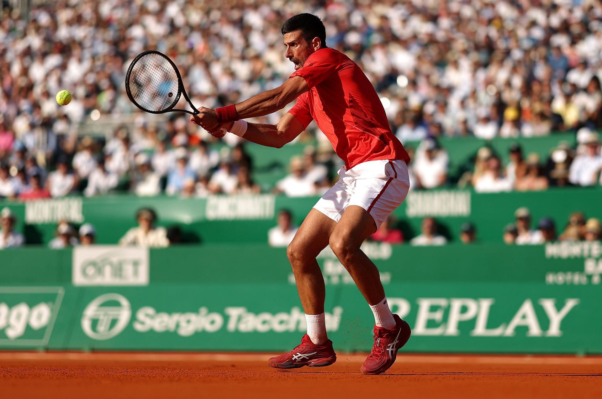 Novak Djokovic at Monte-Carlo Masters.