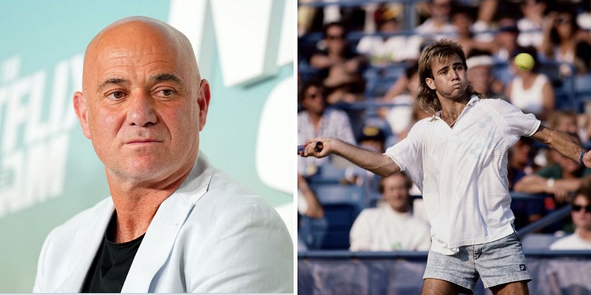 Andre Agassi was already a top-10 player in his teens
