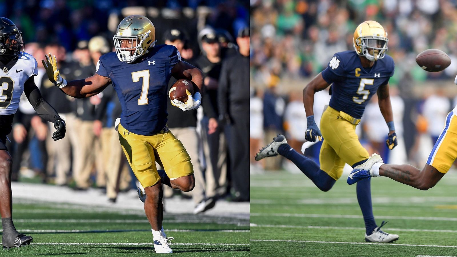 Notre Dame standouts Audric Estime and Cam Hart are likely fourth round picks in the 2024 NFL Draft.