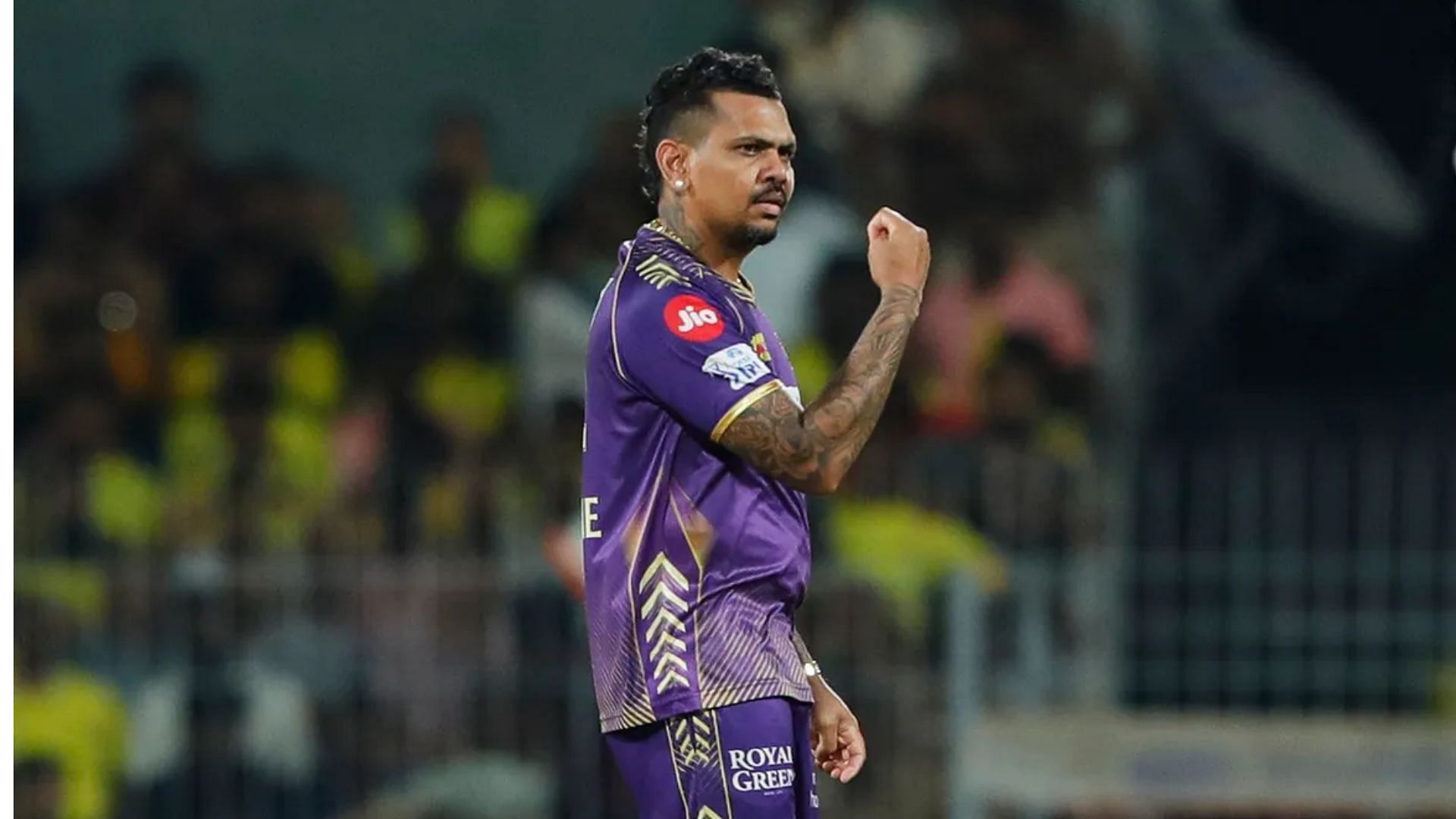 Sunil Narine of KKR (Credits: iplt20.com)