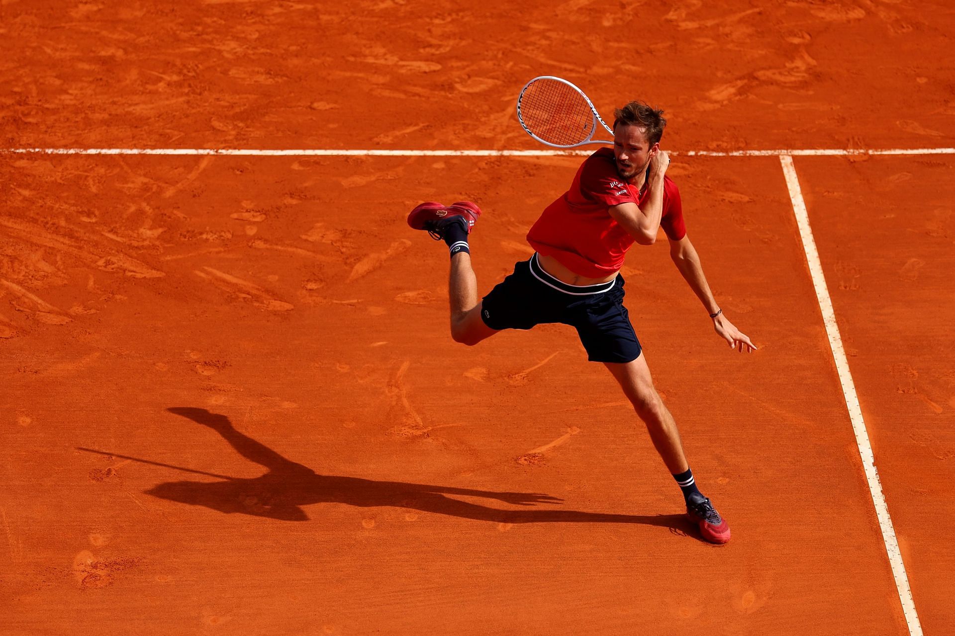 Medvedev at the Rolex Monte-Carlo Masters