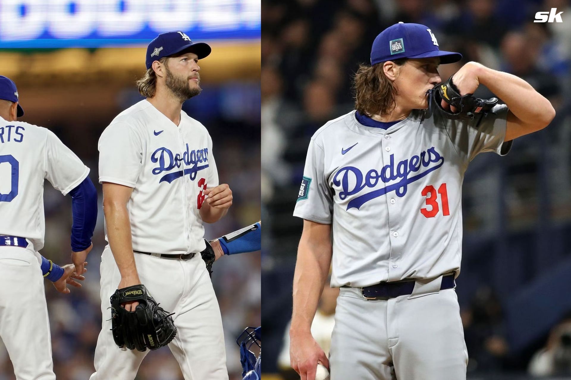 Clayton Kershaw makes witty remark on comparison with Tyler Glasnow
