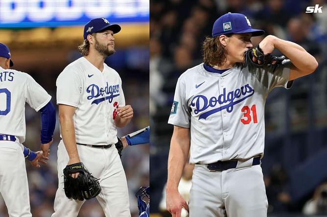 “It’s not fair, I haven’t shaved in a while” - Dodgers veteran Clayton Kershaw makes witty remark on comparison with Tyler Glasnow’s look