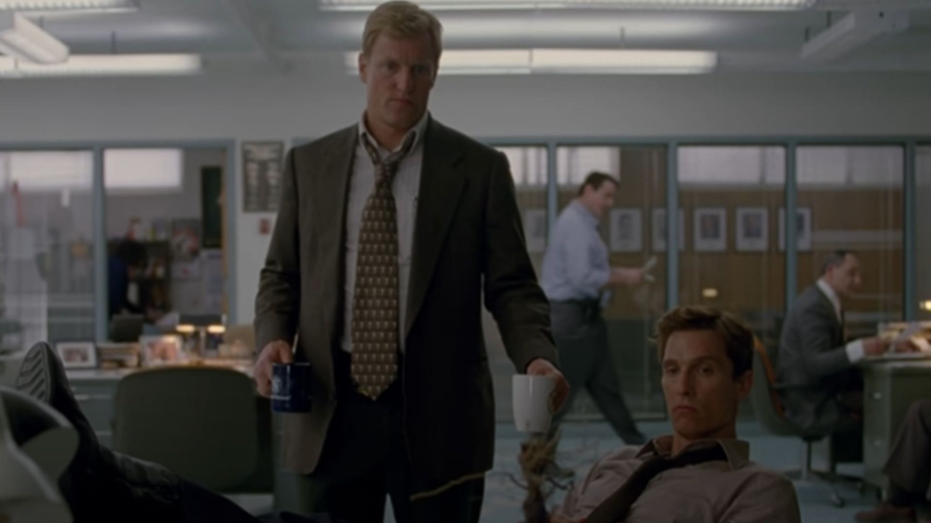 Rust Cohle and Marty Hart in True Detective seasin 1 (Image via HBO UK)