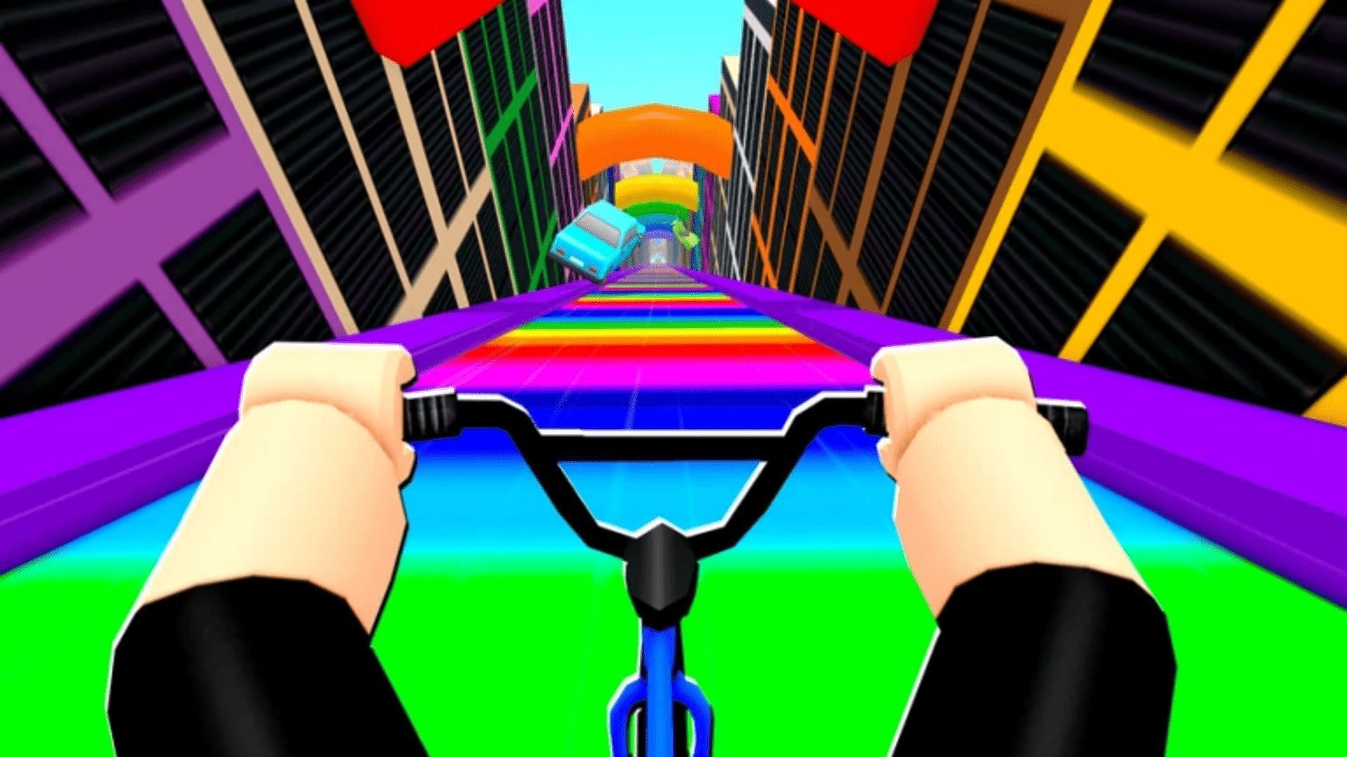 Active codes for Obby But You&#039;re on a Bike (Image via Roblox)