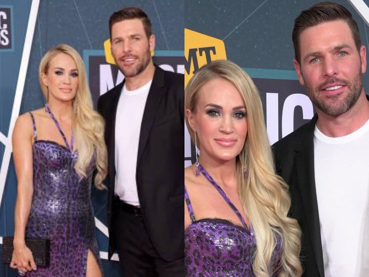 Carrie Underwood and Mike Fisher At CMT Music Awards 2022 (Image via Getty)
