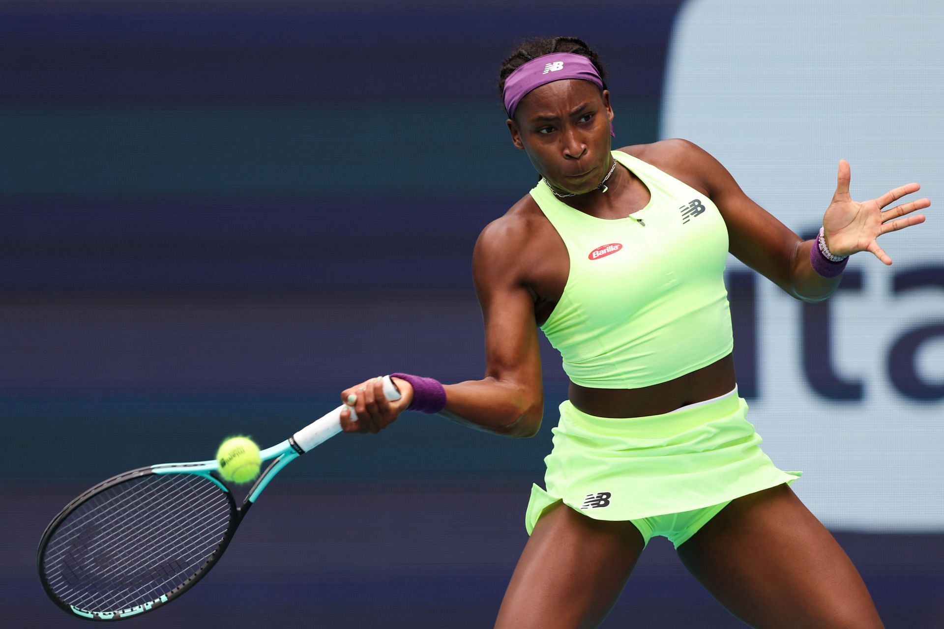 Coco Gauff at the 2024 Miami Open.