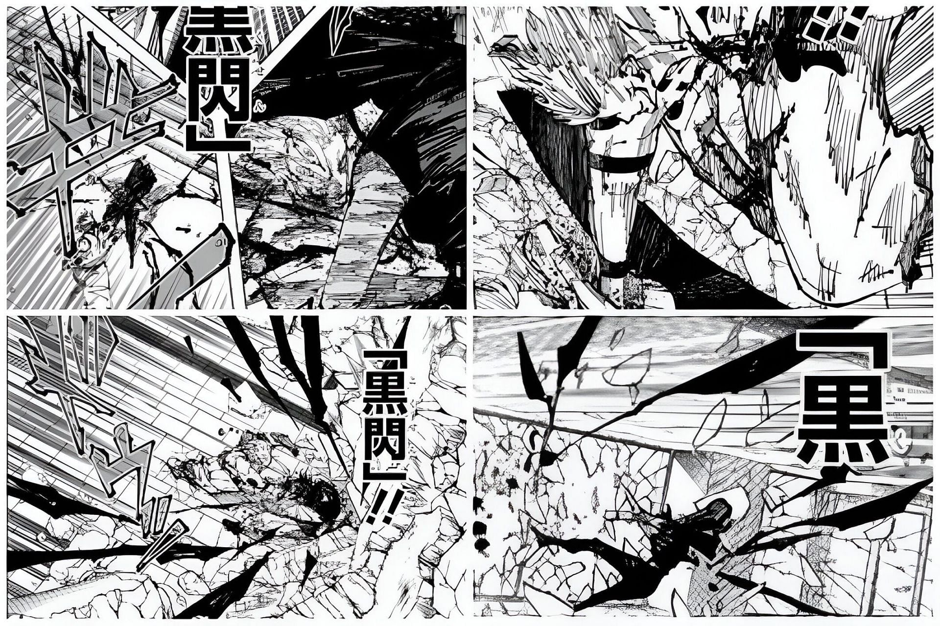 Every time Sukuna used the advanced cursed technique (Image via Shueisha)