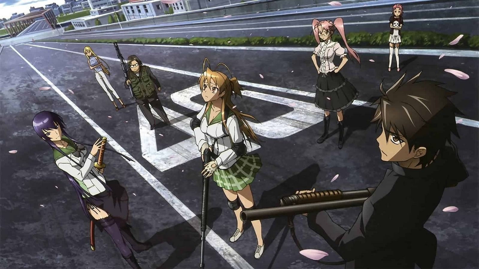 Highschool of the Dead (Image via Madhouse)