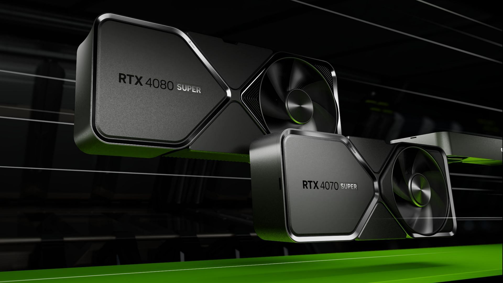 The Nvidia RTX 4080 Super and 4070 Ti Super are some of the most powerful GPUs today (Image via Nvidia)