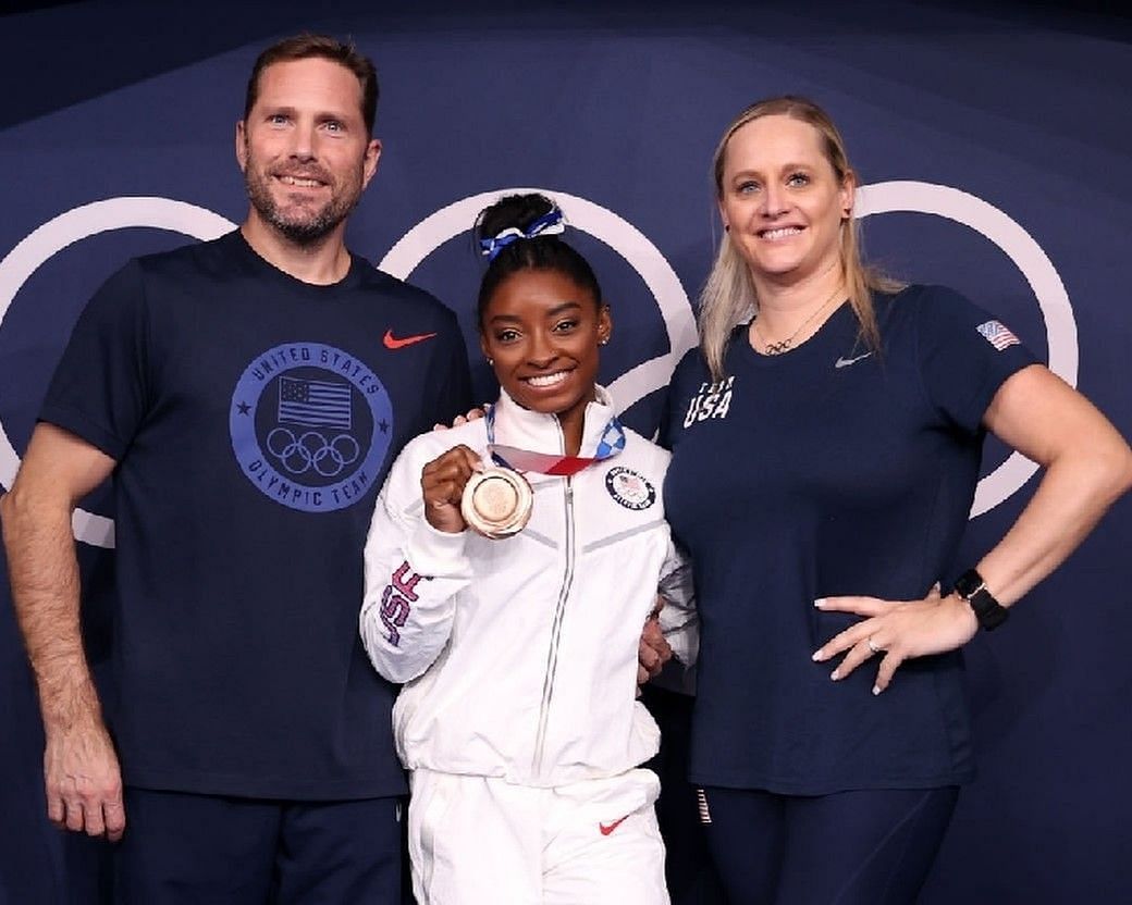 Who is Simone Biles’s Coach? Meet Cecile and Laurent Landi