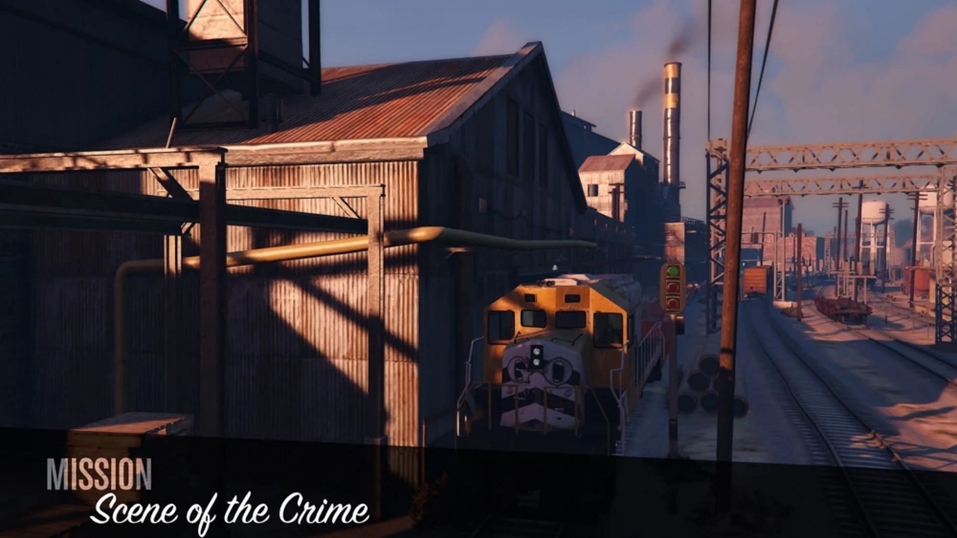 A screenshot from the Scene of the Crime mission (Image via Rockstar Games || GTA Wiki)
