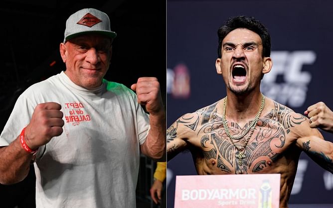 Mark Coleman believes UFC won't let him present the BMF belt, but admits Max Holloway made him emotional - "Brought a tear to my eye"