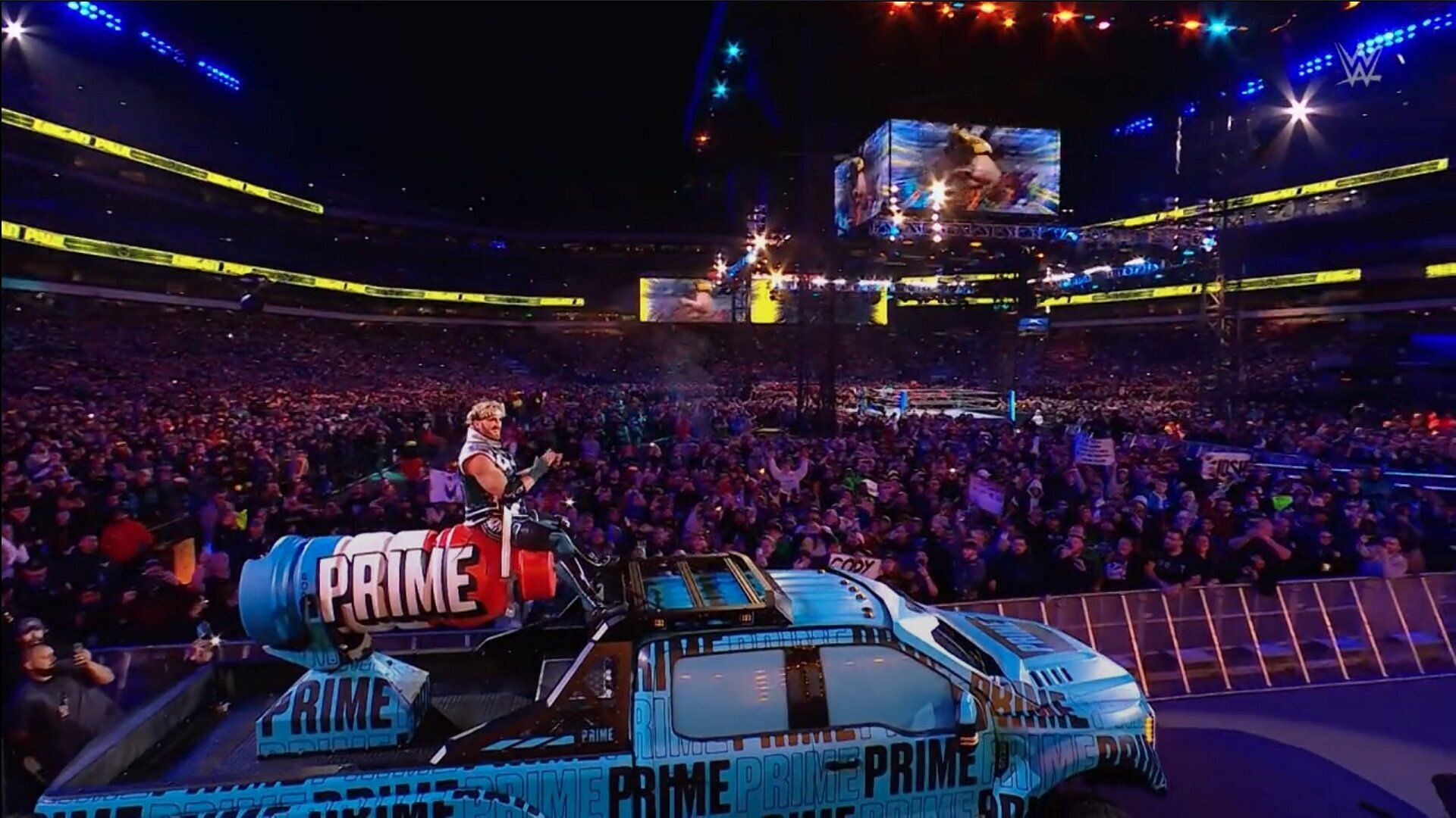 Logan Paul arrives to WWE WrestleMania XL