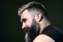 Jason Kelce talks about weight loss goals with fitness guru Arnold Schwarzenegger turning vegan