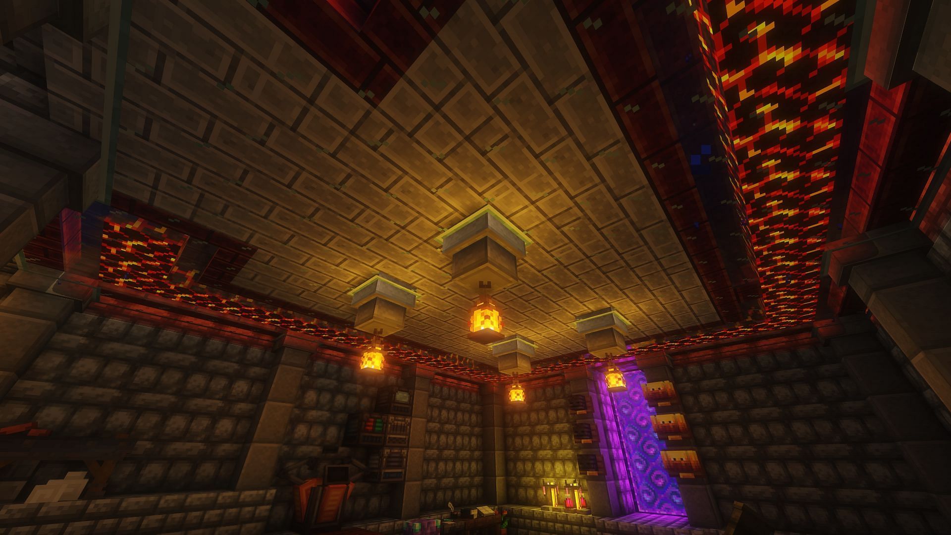 Connected glass is usually subtle, but makes any build look much better (Image via Mojang)