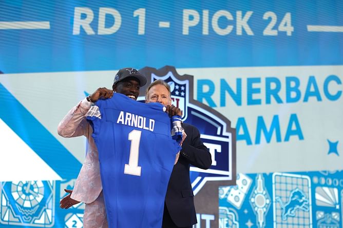 Top 4 Alabama players on Detroit Lions squad after Brad Holmes trades up in 2024 NFL Draft ft. Terrion Arnold