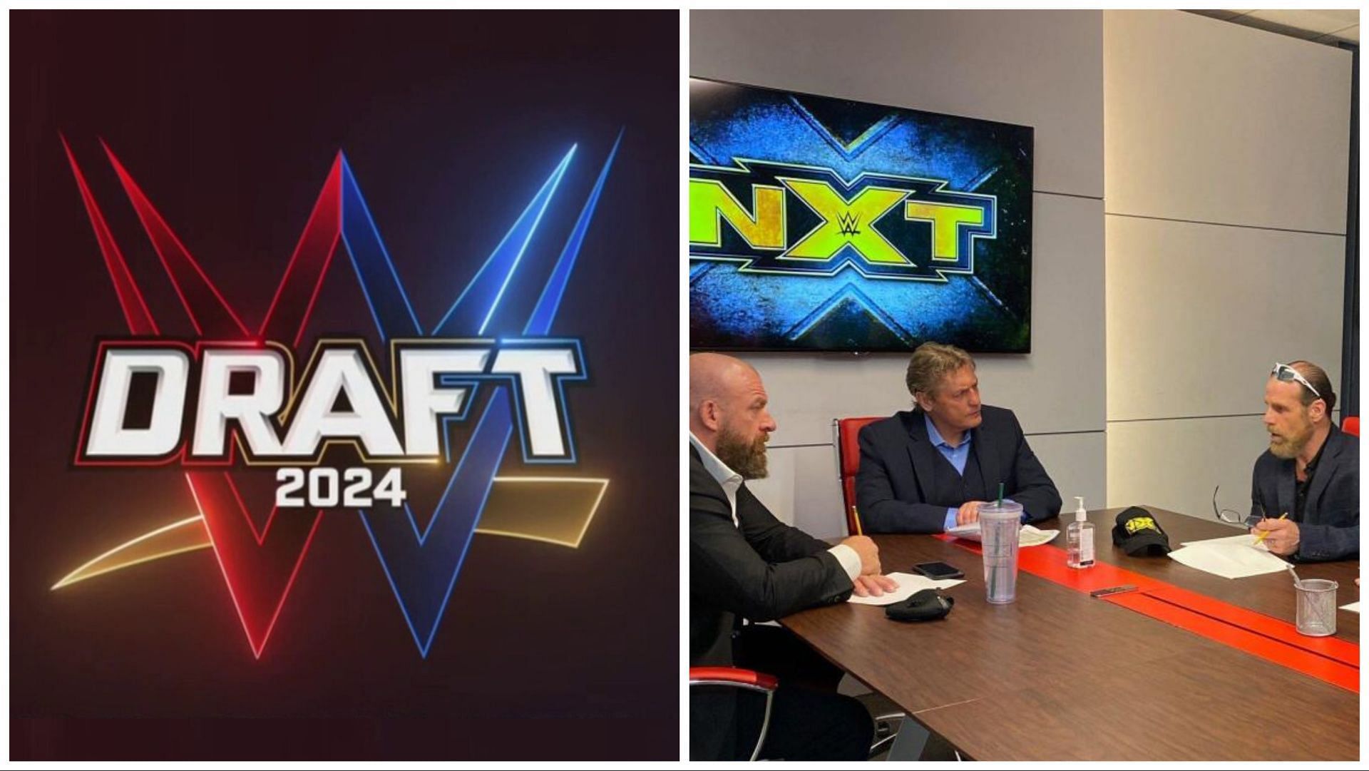 WWE officials Triple H, William Regal, Shawn Michaels and Matt Bloom discuss NXT