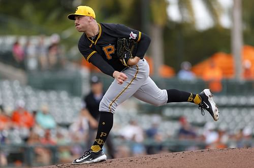 Paul Skenes demonstrated his pitching skills during spring training and his Triple-A debut on Opening Day by striking out five batters and throwing 29 strikes out of 46 pitches.