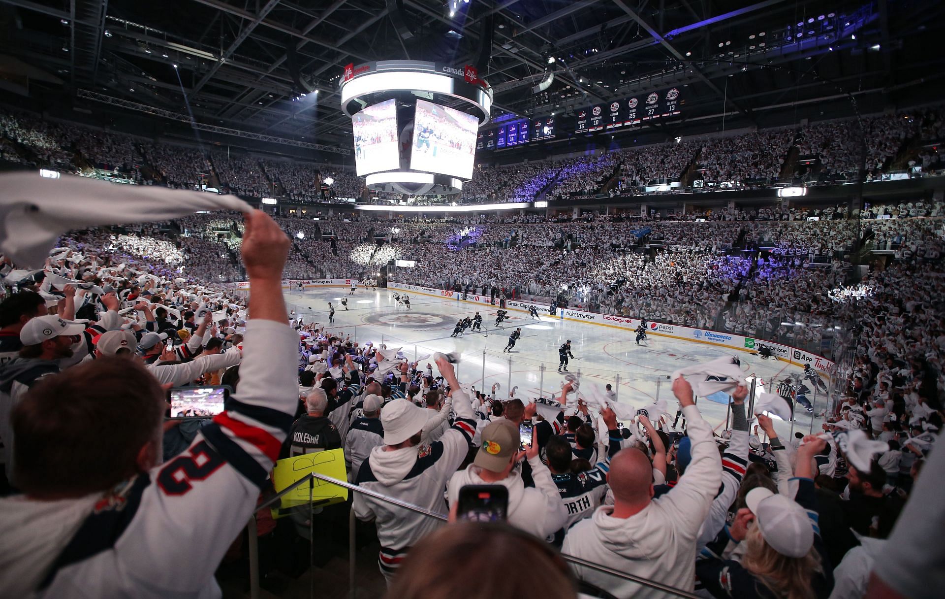 Vegas Golden Knights v Winnipeg Jets - Game Three