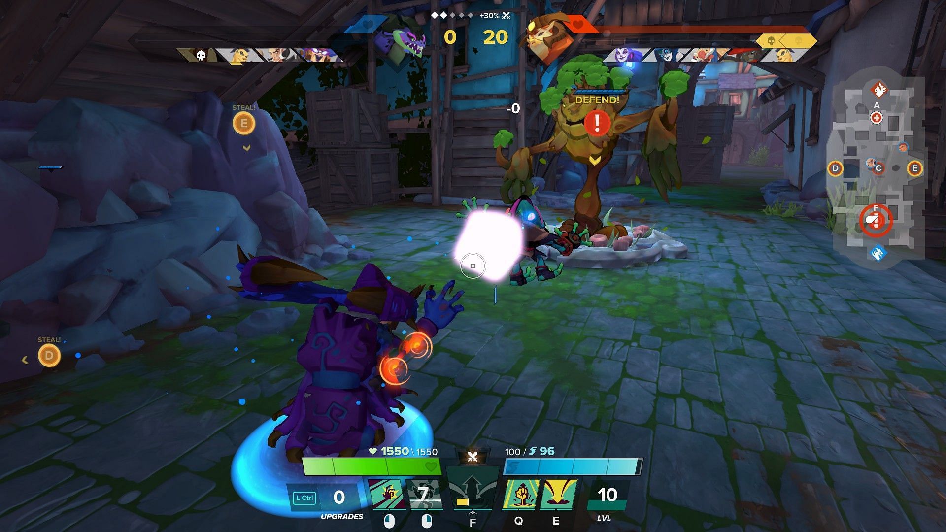 Griselma the Summoner hero is underrated in Gigantic Rampage Edition (Image via Arc Games)