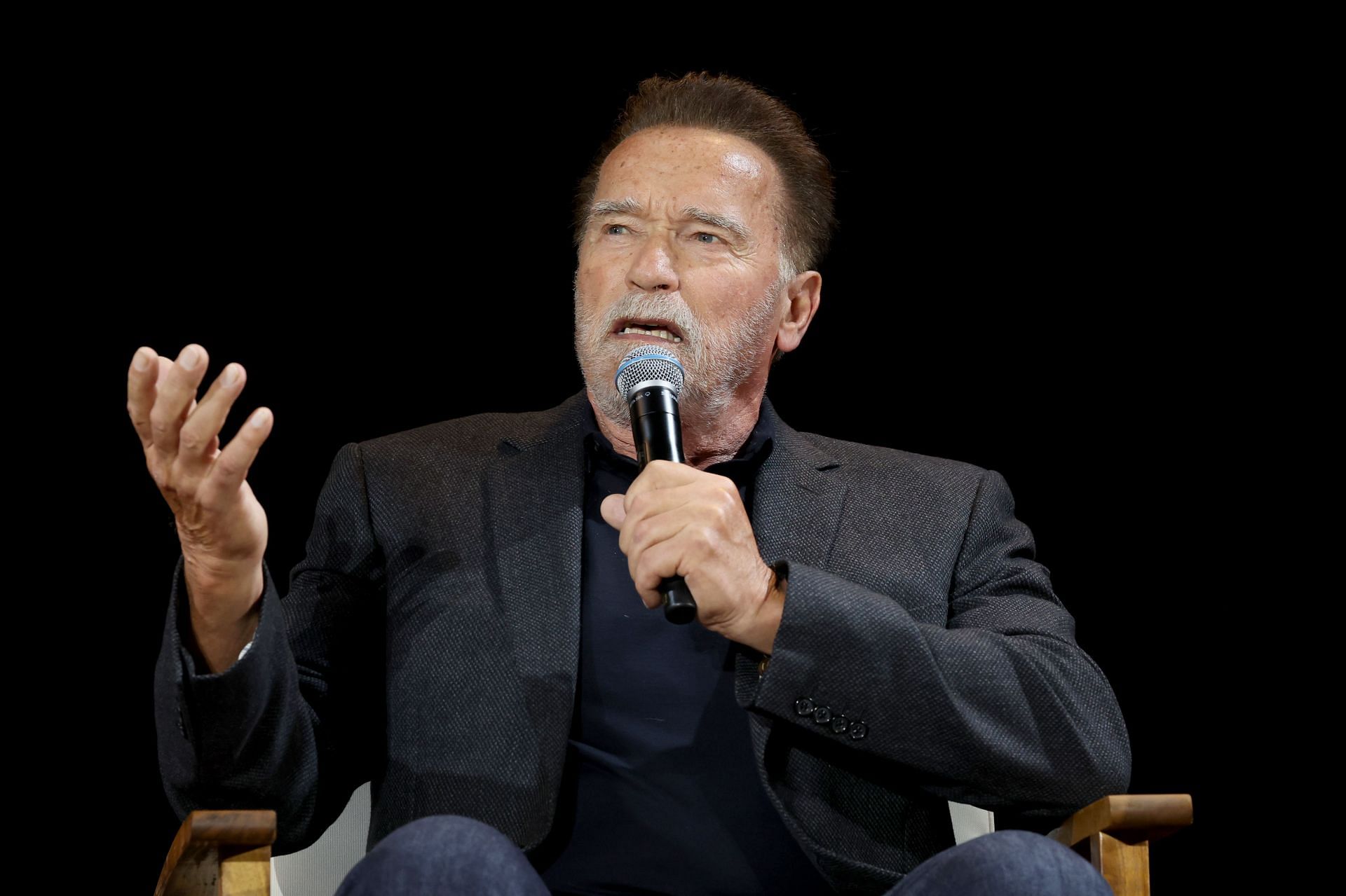 Arnold at The Wall Street Journal&#039;s Tech Live Conference. (Image via Getty/Phillip Faraone)
