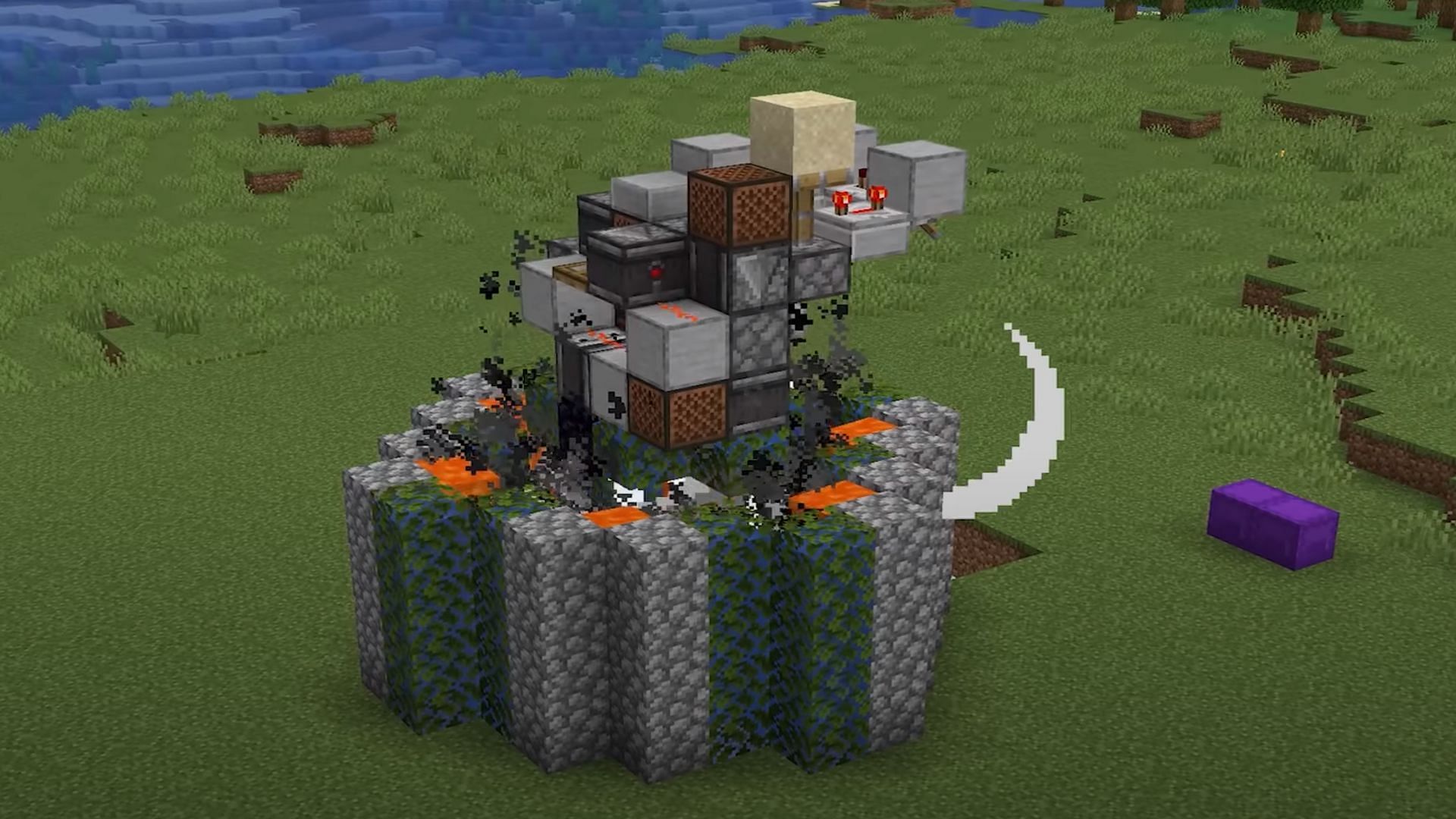 Cobblestone farms are even more useful with crafters. (Image via Shulkercraft/YouTube)