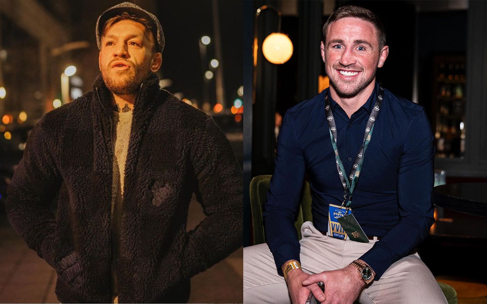 Brendan Loughlane (right) says Conor McGregor