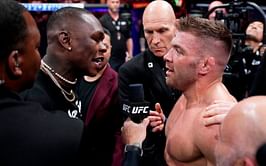 "They're not built like us" - Israel Adesanya discusses Dricus du Plessis turning down potential UFC 300 main event title clash