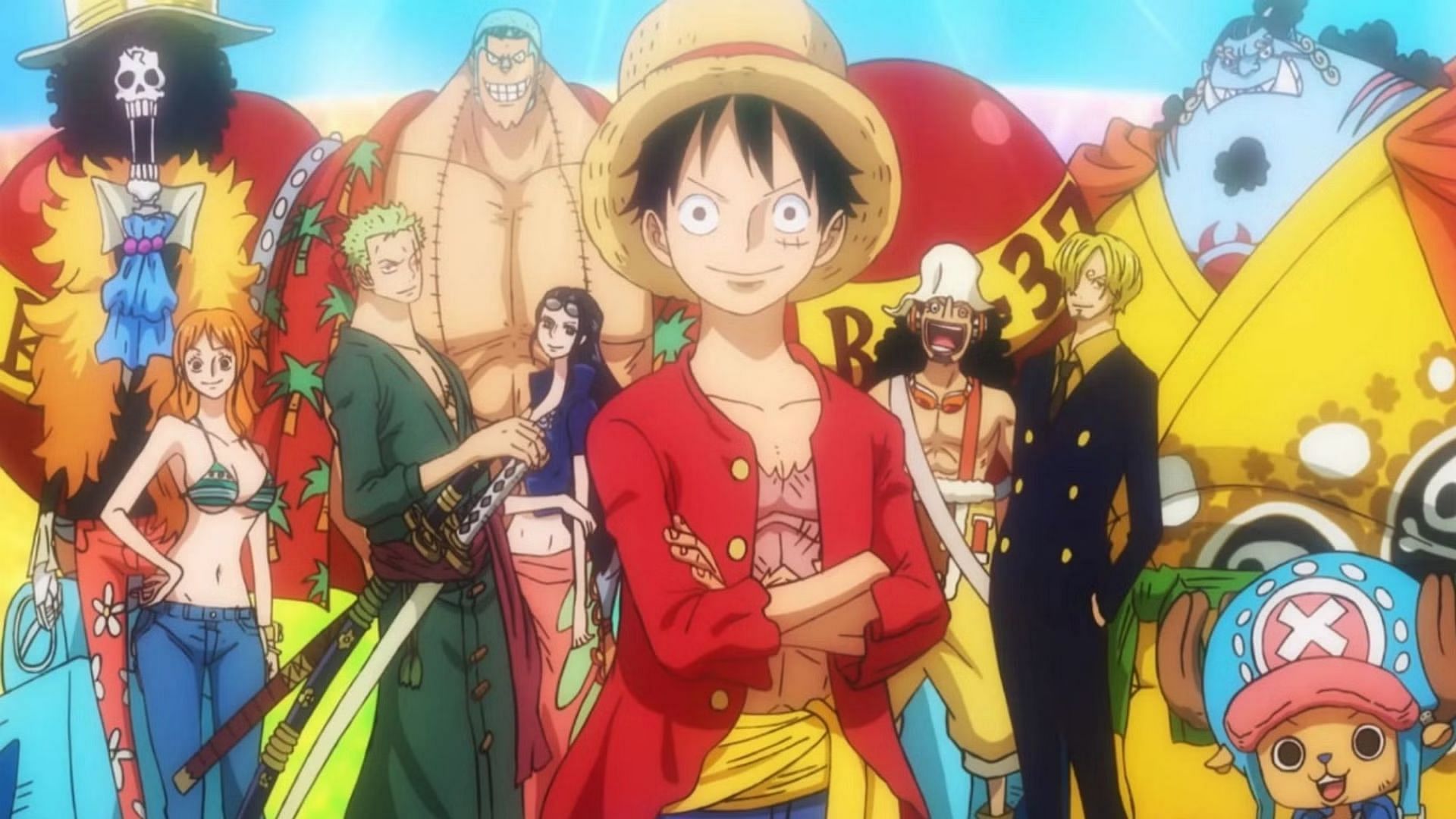 The Straw Hat Pirates (Image via Toei Animation)