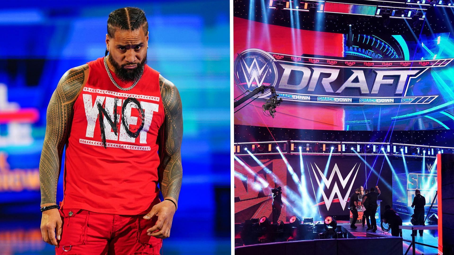 Jimmy Uso will be absent for the 2024 WWE Draft