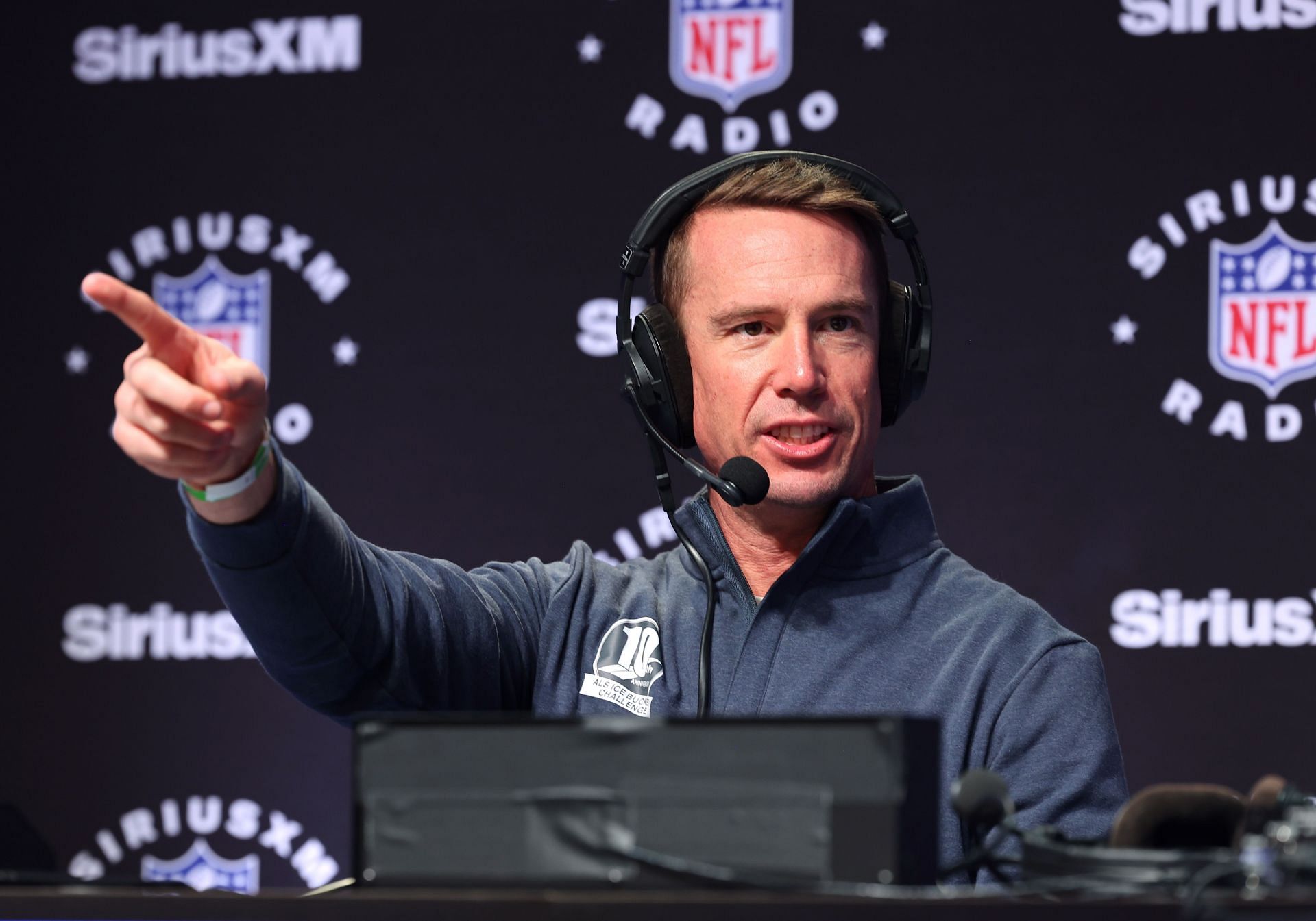 Matt Ryan during SiriusXM at Super Bowl LVIII – Feb 8