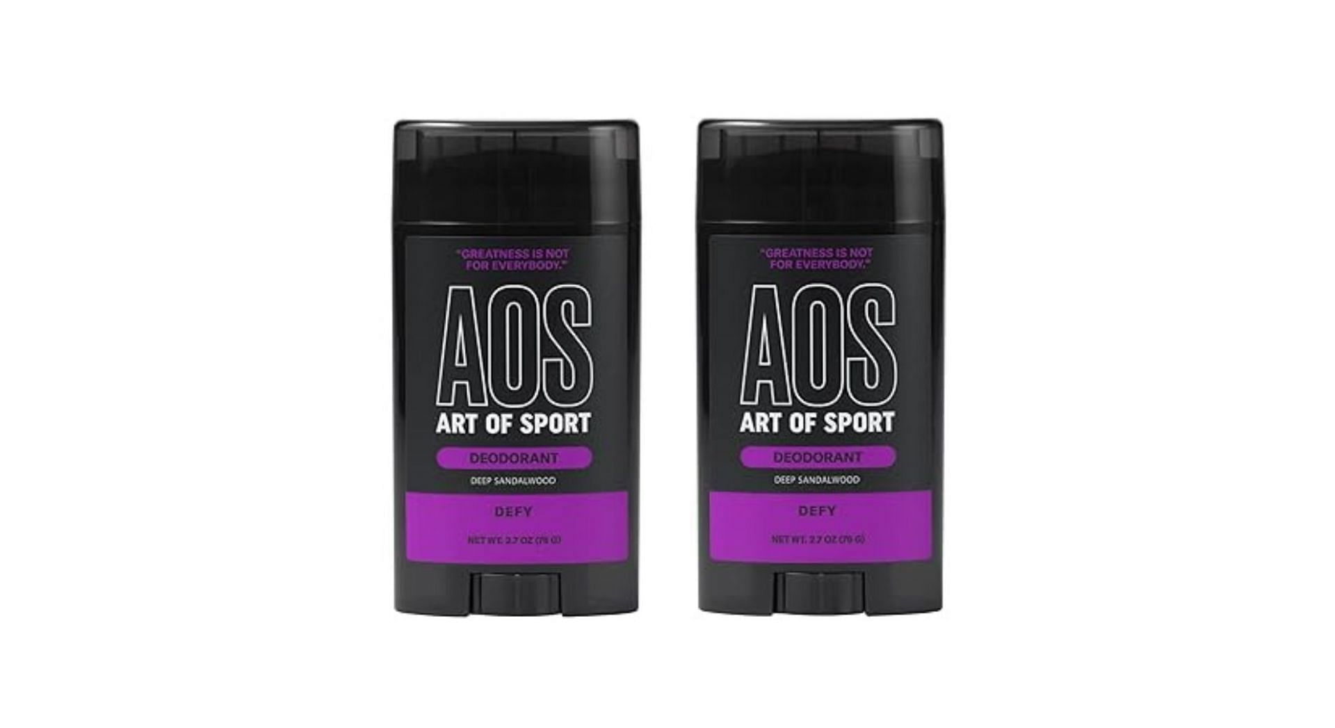 Art of Sport Antiperspirant (Image via Amazon)