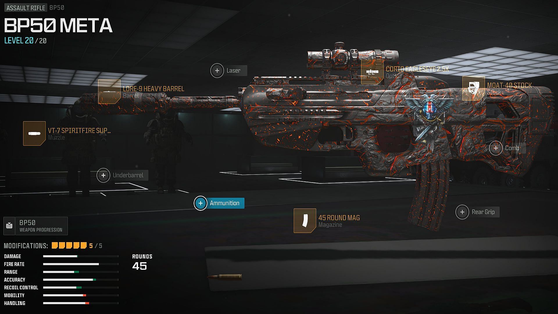 New BP50 zero recoil loadout in Warzone (Image via Activision)
